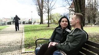 Young girlfriend sold and ass fucked in insane interracial cukcold