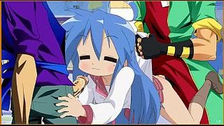 Perverted flash animation featuring a double teamed teen slut
